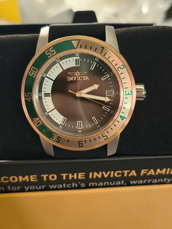 Invicta Specialty Compass Mens Friends & Family Limited Edition Gold Plated - Image 4