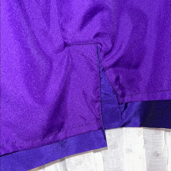 NWT Angelina Faccenda Size 12 Violet Halter Style Dress - Image 7
