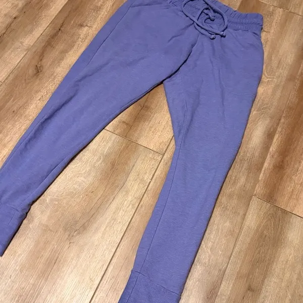 Purple Free People Movement Joggers Small Petite Stretchy Athletic Lounge Pants - Image 3
