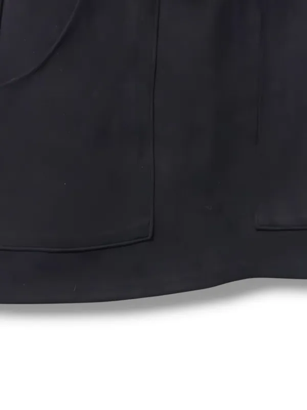 Lulu's | NWOT Black with Front Patch Pockets A-Line Mini Skirt (size S) - Image 9
