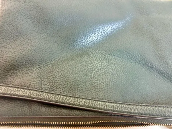 kate spa Kate Spade NY Jackson Forest Green Leather Crossbody Bag Purse Top Zip - Image 8