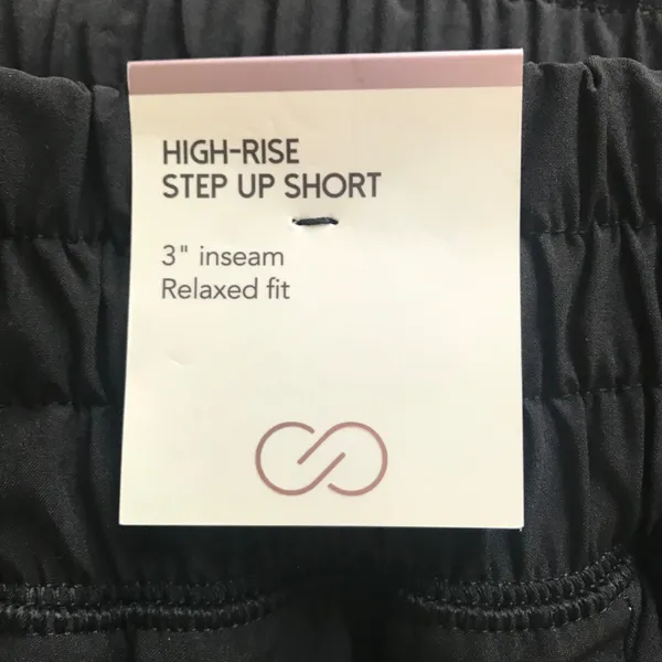 Calia Women’s High-Rise Step Up Shorts Pure Black - Image 6
