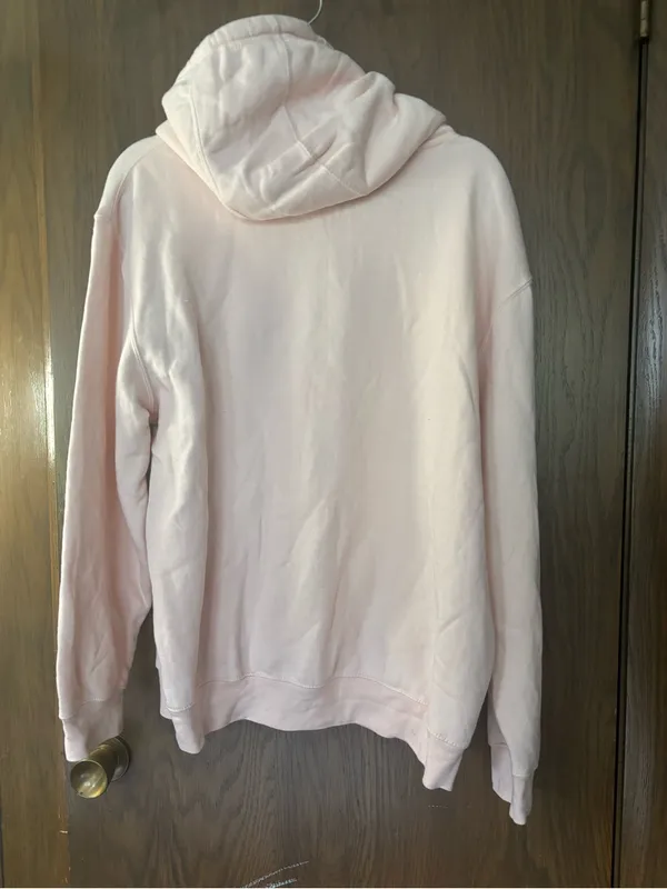 Hard Rock Cafe Men's Large Hooded Sweatshirt Lips Roses Pink Tampa Florida - Image 3