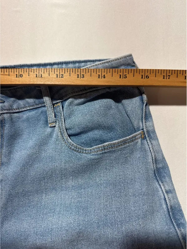 Ultra High-Rise Dad Jeans by Hollister - W31 L31 Light Blue - Image 4