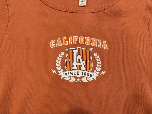 Ross burnt orange baby tee  - Image 2