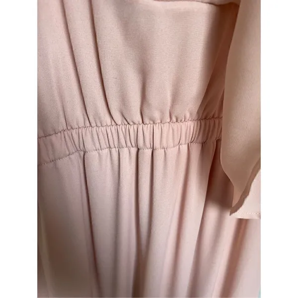 Show Me Your Mumu Caitlin Ruffle Maxi Dress/ Bridesmaid Blush Size L - Image 9