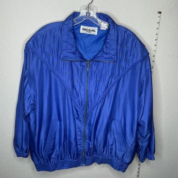 Vintage Chris Allen‎ Sport Silk Jacket - Image 8