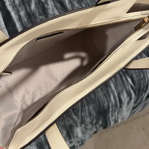 Kate Spade Ivory Tote Bag - Image 7