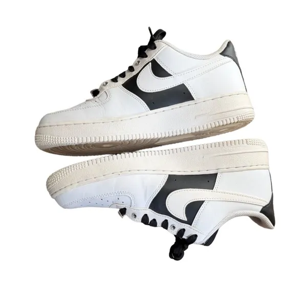 Nike Air Force 1 Low '07 PRM white black sneakers shoes mens 7.5 women’s 9 - Image 2