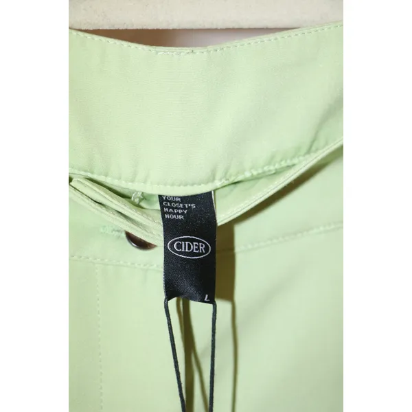 Cider Green Wide Leg Trousers Pants - Image 5