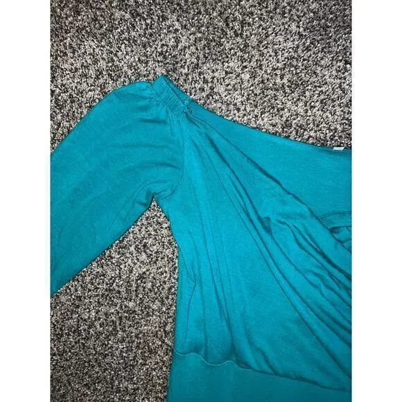 Womens‎ Maternity Off Shoulders Long Sleeve Photography Dress Size Large - Image 5