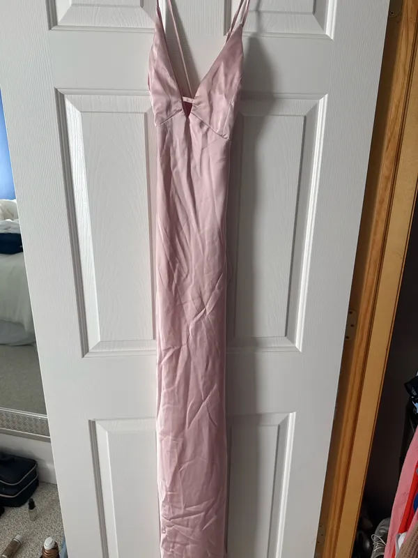 Shein Formal Dress Pink Size XS - Image 3