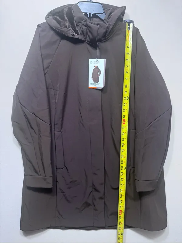 Mondetta Ladies Long Softshell Jacket Wind and water resistant nwt size XXL - Image 4