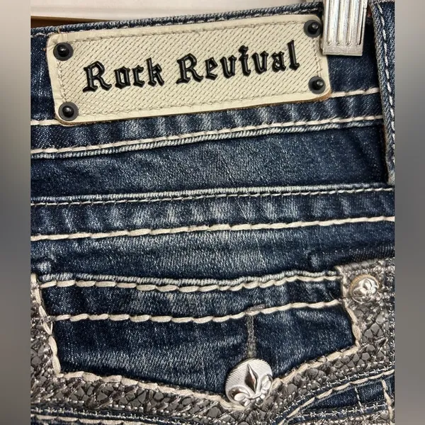 Rock Revival Women'S Jen Straight Leg Jeans Size 29‎ - Image 7