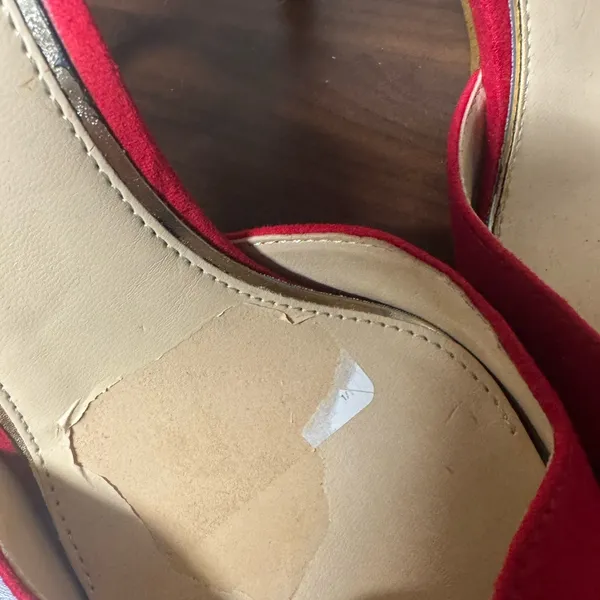 Jessica Simpson Red Women's Heels - Image 5