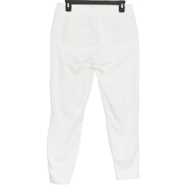 Melissa‎ McCarthy Seven7 Womens Jeans Pencil Embroidered Slimming White Size 8 - Image 2
