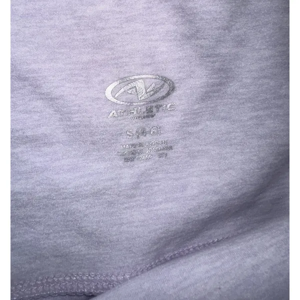 Athletic Works Biker Shorts Women S Pink Lavender Crossover Waist Bundle‎ 2 pair - Image 3