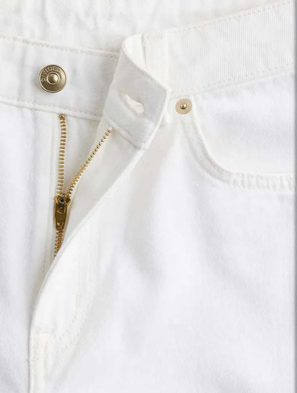 H&M White Jeans Wide-Leg - Image 3
