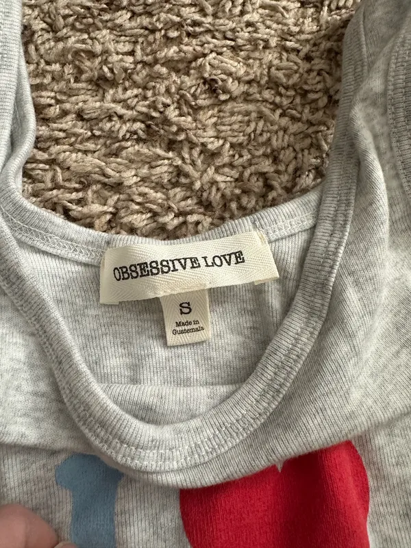 Obsessive Love I love cowboys tank top - Image 2