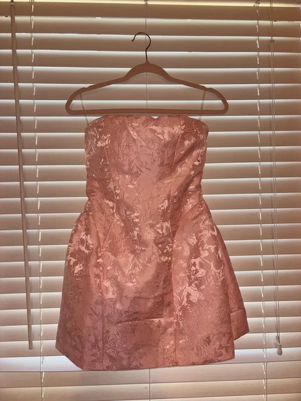 Elenora Mini Dress - Blush - Image 3