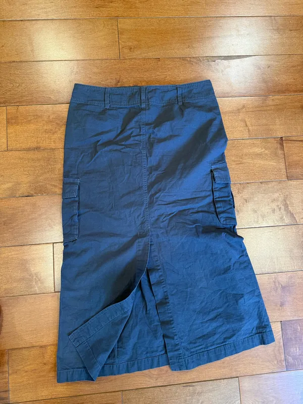 Brandy Melville brown Cargo Midi Skirt ONE SIZE - Image 4