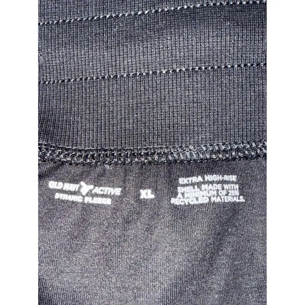 Old Navy Active Dynamic Fleece Extra High-Rise Shorts Black XL 662947-00-1 - Image 8