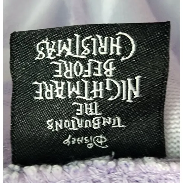 Disney Nightmare Before Christmas Jack Skellington Purple Pants Medium‎ 8/10 - Image 3