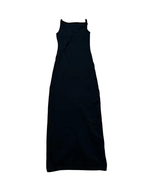 Dissh Monique Black Knit Midi Dress Cutout Summer Cocktail Party Evening - Image 2
