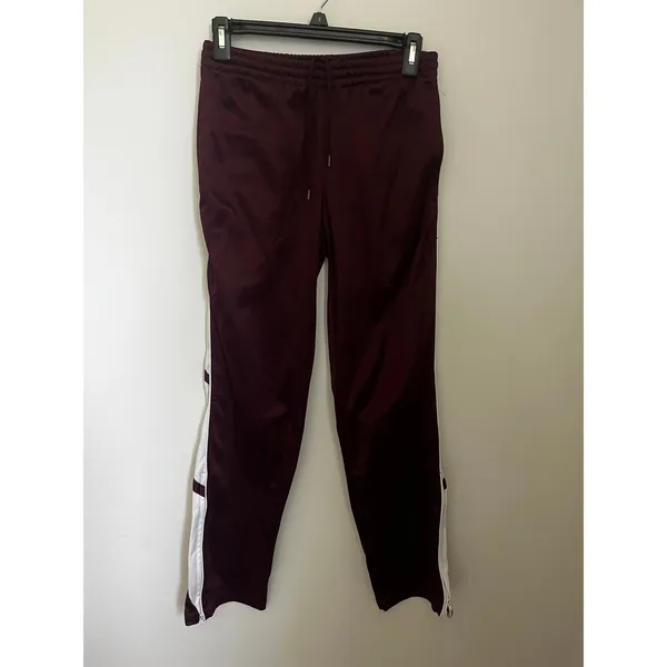 Womens Maroon Tracksuit Set Small Jacket Pants Athleisure A&M Collegiate Lounge - Image 4