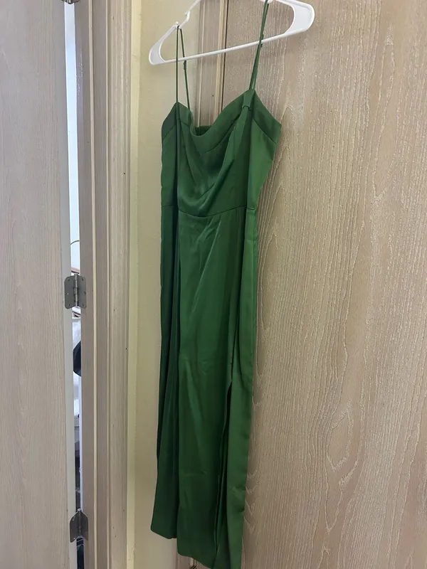 Abercrombie and Fitch Emerald Green Formal Dress - Image 2