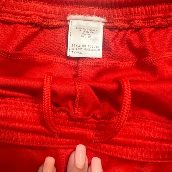 Women’s Puma Athletic Shorts, Size Large - Image 3