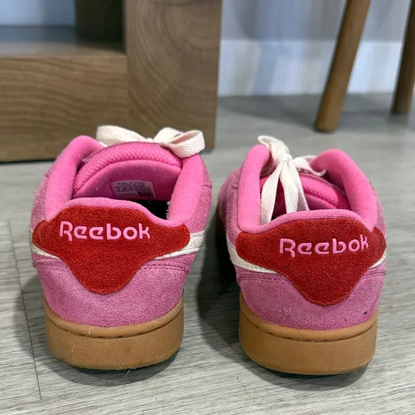 Reebok Forte Lounger Pink and Red Sneakers - Image 4
