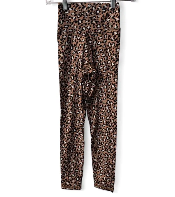 Women’s Aerie Offline Cheetah Print 7/8 Real Me Hi Rise Crossover Leggings Small - Image 2