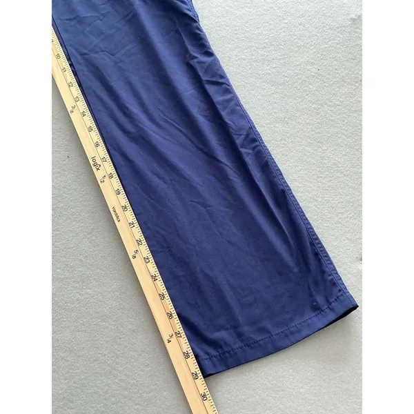 Reina Scrub Pants XS Excellent Navy‎ Blue Drawstring Cargo Pocket Microfiber - Image 5