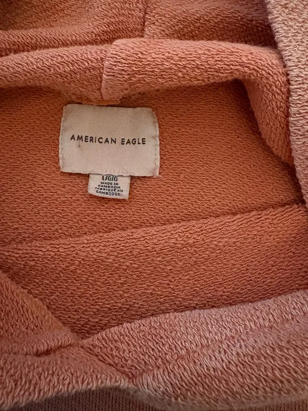 American Eagle Crop Hoodie - Image 2