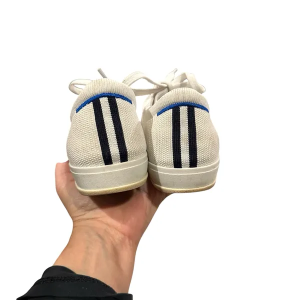 Rothy’s Lace up White Sneakers Shoes Washable Sustainable Comfort 6.5 - Image 9