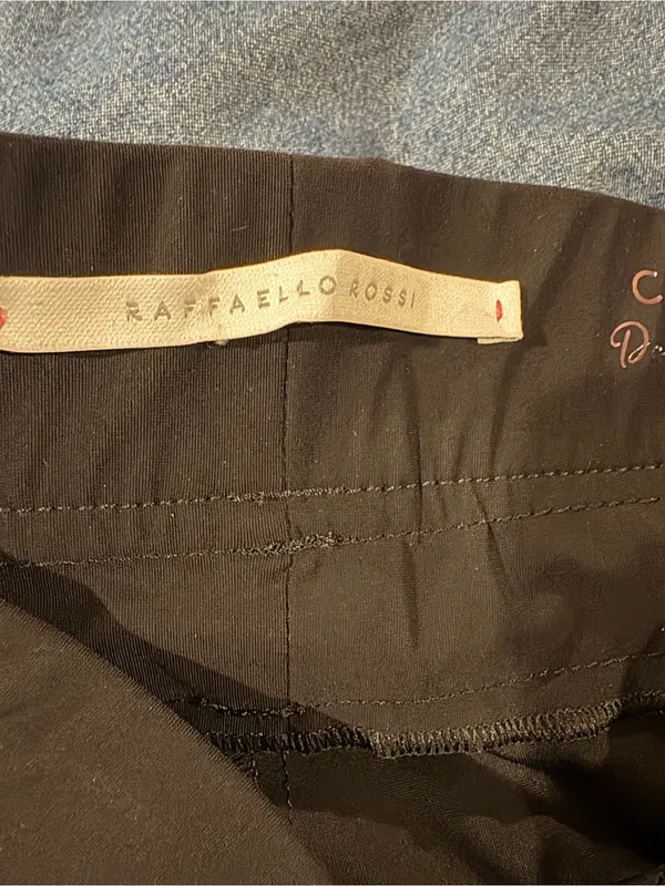 Raffaello Rossi Candy Future Pant black sz 32 XS travel quiet luxury - Image 7