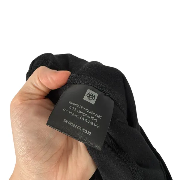 686‎ Smarty 3-in-1 Cargo Pant Black LINER ONLY Base Layer Ski Snow Womens Large - Image 6