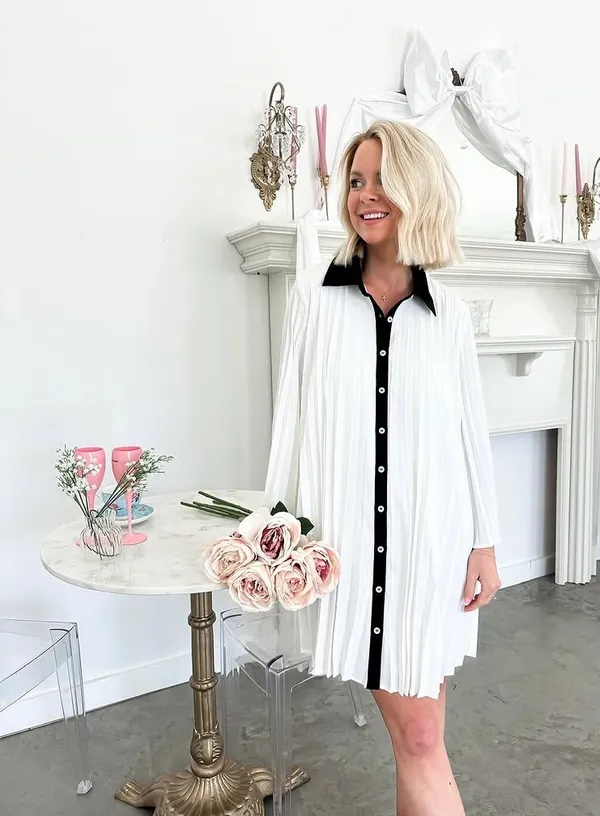Flourish in Frills Dress White Size M - Image 2