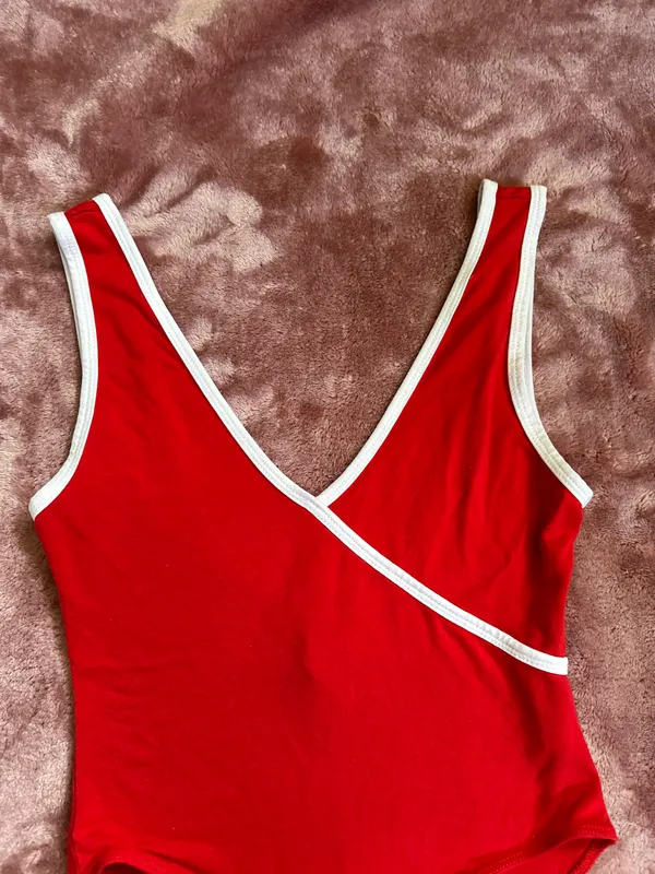 Forever 21 RED BODYSUIT - Image 2