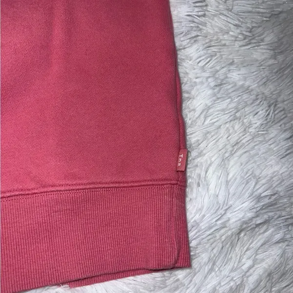TNA Aritizia Pink Crewneck Sweatshirt size Large - Image 3