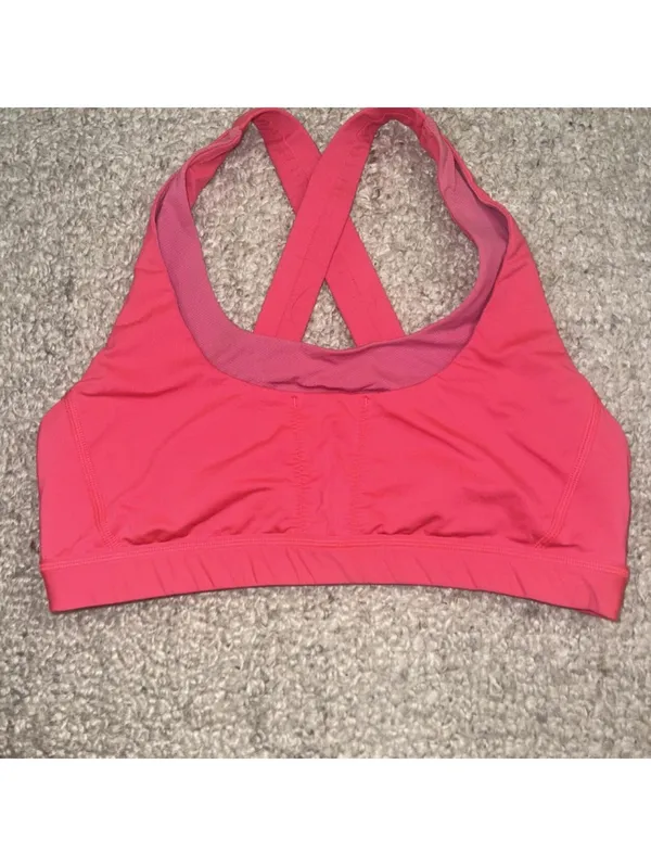 Lululemon Women's Pink Bra - Image 2