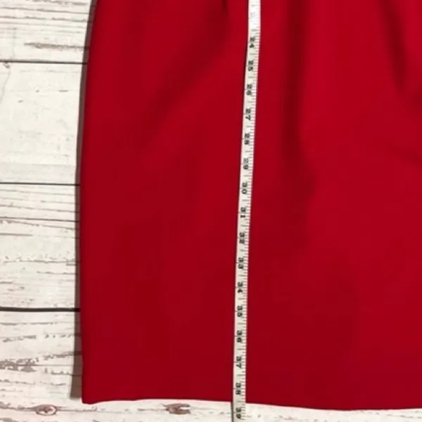 Calvin Klein Sleeveless Red Dress Size 10 - Image 9