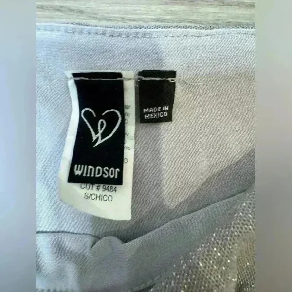 Windsor Women’s Sparkle Corset Bustier Top‎ Size S - Image 4