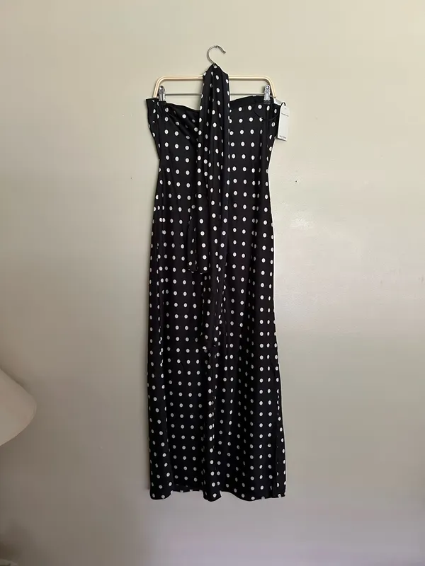 Abercrombie Julia Strapless Scarf Maxi Dress - Image 5