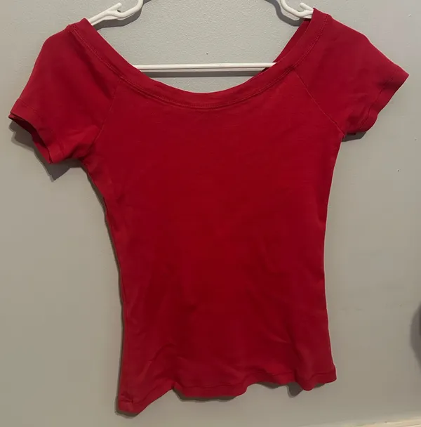 Red Brandy Melville Top - Image 2