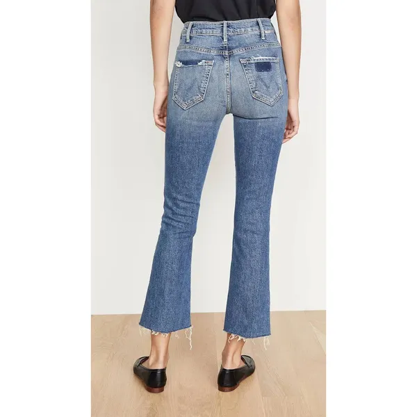 Mother Superior The Hustler Ankle Fray Jeans - Image 3