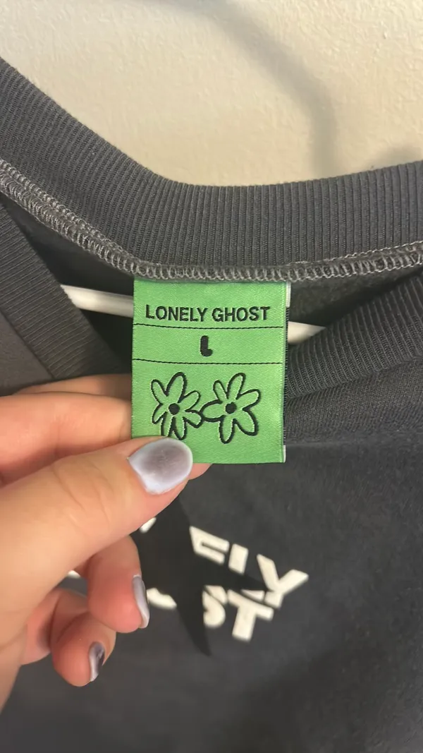 lonely ghost crewneck  - Image 2