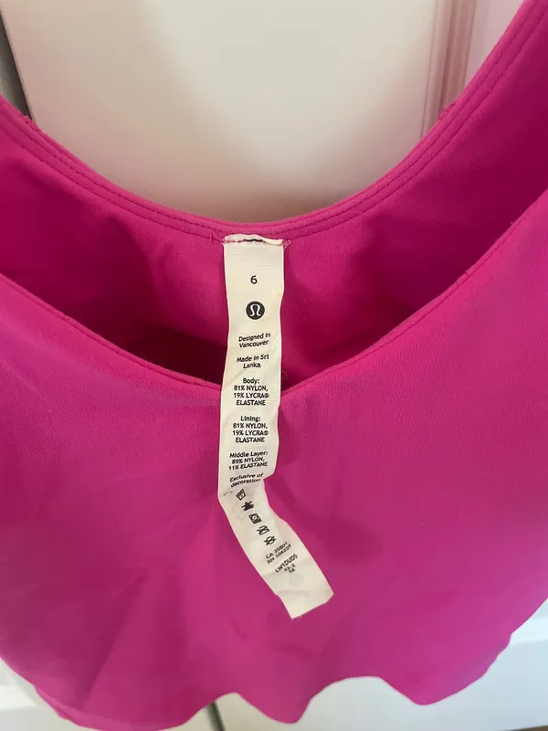Lululemon Pink Align Tank Sonic - Image 3