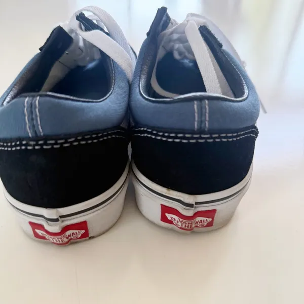 Vans Blue Suede Sneakers size 7 - Image 7